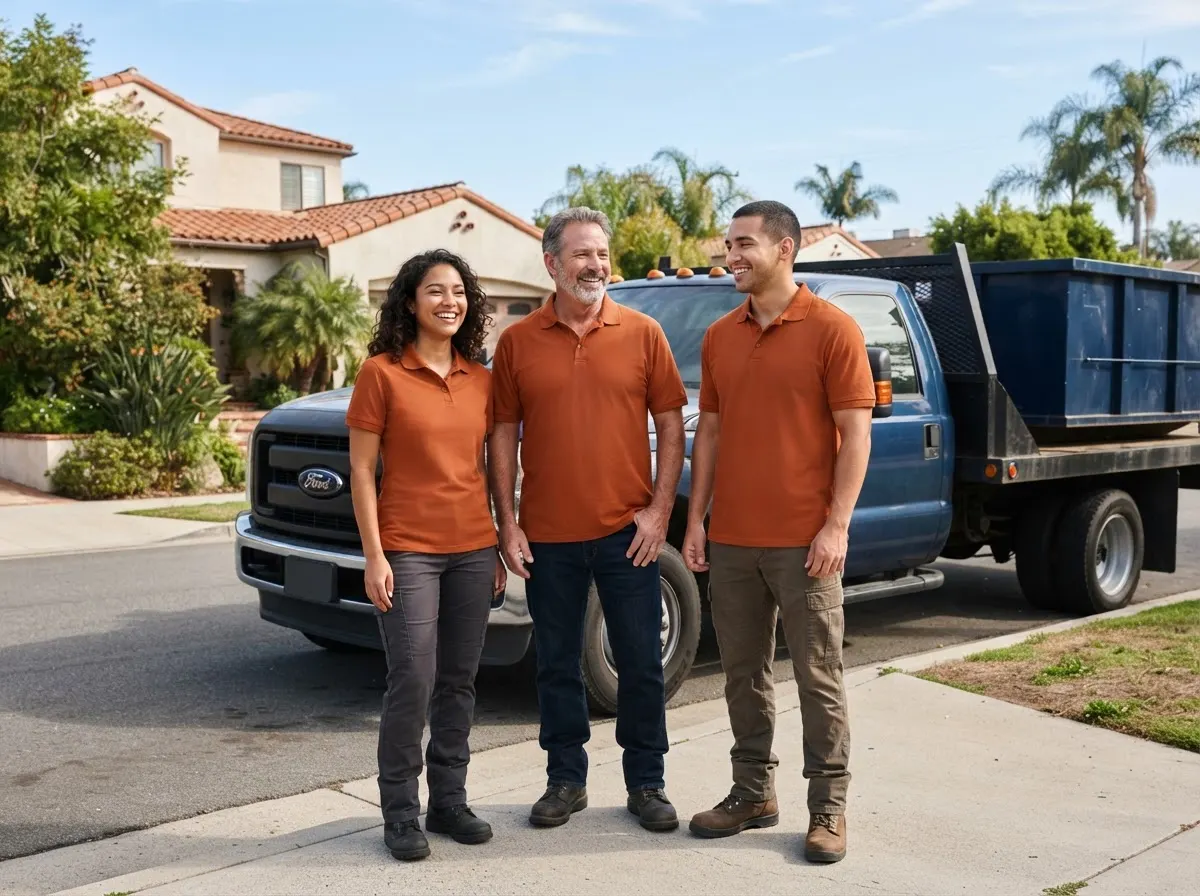 Copper Hill Dumpster Rental dumpster team in Los Angeles, CA